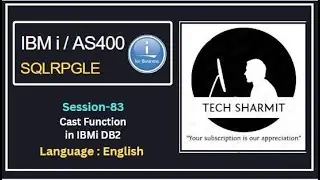 Cast function in db2 sql  | SQLRPGLE | ibmi training | sqlrpgle as400 | db2 | ibmi db2 sql function