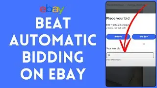 How to Beat Automatic Bidding on eBay 2024