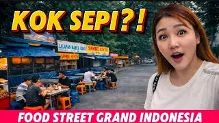 KOK SEPI?! Kondisi Terbaru Street Food Belakang Grand Indonesia: Masih Banyak Jajanan Enak?🚶‍♀️
