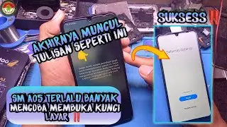 SAMSUNG A05 LUPA PIN POLA LAYAR, 