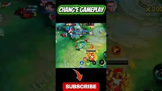 Chang'e Gameplay #mobilelegends #mlbb #mlbbshorts #mlbbesports #gaming #changebestmage