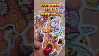 25 Days of Stickers - Day 15 - Bee #stickers #advent