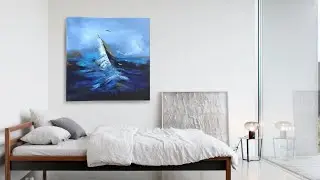 Beautiful Acrylic Painting | Nature & Us | Prakash Agumbe