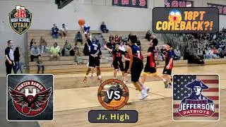 🏀😱 18-PT COMEBACK THRILLER! | Hunter vs Thomas Jefferson | #beyondthearc