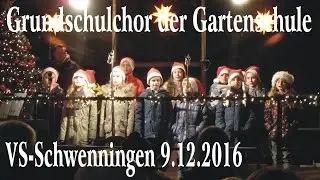 GRUNDSCHULCHOR DER GARTENSCHULE [2] VS Schwenningen 9.12.2016