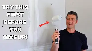 Are You Truly Hopeless at Taping Drywall?....this might help!