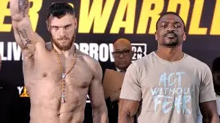 Parker vs. Wardley &bull; FULL UNDERCARD WEIGH IN ft. Juergen Uldedaj | DAZN Boxing