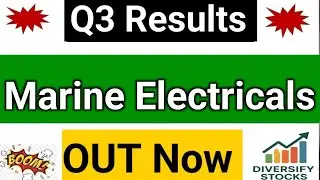 Marine Electricals Q3 Results 2026 | Marine Electricals share latest news | Marine Results Today 