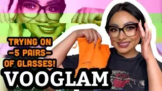 VOOGLAM GLASSES REVIEW | TRYING ON 5 PAIRS! PRESCRIPTION AND OR BLUE LIGHT FILTER GLASSES
