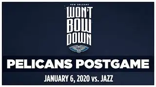 Pelicans-Jazz Postgame with Alvin Gentry - 1/6/20 | New Orleans Pelicans