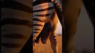 Hyenas Wait as This Zebra Gives Birth&hellip; 😳