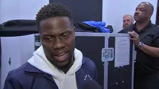 EXCLUSIVE: Kevin Hart speaks on 76ers win, Meek Mill