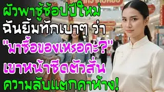 สามีพาชู้เดินห้างรับปีใหม่ ฉันยิ้มถามเบาๆ 