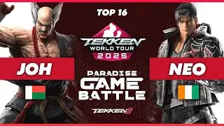 TWT 2025 - Paradise Game Battle 2025 | Top 16 | Joh vs Neo
