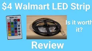 Is a $4 Light Strip Any Good? | Walmart Aura LED light strip review