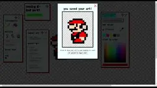 How to draw 8-bit mario from super mario bros. 3 | make8bitart.com