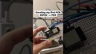 ESP32 на заказной печатной плате
