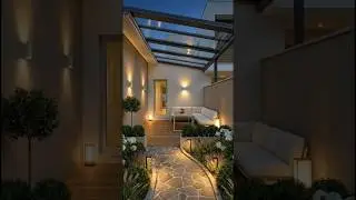 Side Garden Concept (Before & After Visualization)  #beforeafter #shorts #GardenConcept #SideGarden
