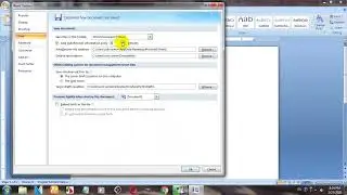 របៀប Change auto correct option Unit Auto save and view Ruler in MS word
