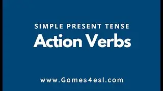 Present Simple Tense_Action VERBS