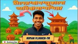 “চীনের শান্ত গ্রামে ঢুকে যে মন্দির দেখলাম—বিশ্বাসই করতে পারবে না!/ROMAN VLOGGER-110/#chinavlog 