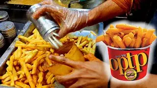 Roadside Crispy French Fries | MACDONALD'S & OPTP Flavors Pizza Fries | Pakistani Street Food