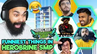 HEROBRINE SMP KE FUNNY MOMENTS