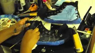 Good vs. Evil Shoes (speedpainting) | TheOHMANGO