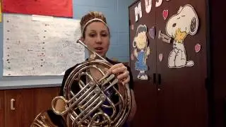 French Horn Playing Note Bb