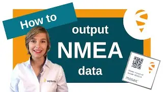 How to output NMEA data on the Septentrio mosaic receiver module