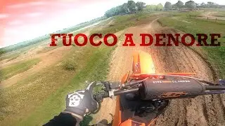 Pista motocross Denore - Caldo esagerato