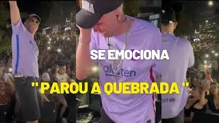 MC MARKS PAROU A SUA QUEBRADA FAZ SHOW EMOCIONANTE #funk #mcmarks