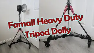 Famall Tripod Legs - Turn your light stand into a rolling dolly