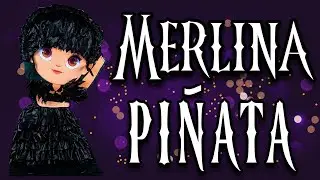 TUTORIAL PIÑATA ENTAMBORADA DE MERLINA | CÓMO HACER UNA PIÑATA DE MERLINA