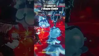 C1 LYNEY VS 3 MAGUU KENKI #lyney #genshinimpact #hoyocreators #shorts