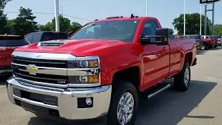 2018 Chevy Silverado 2500HD Diesel LT Regular Standard Cab Long Box