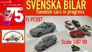 Swedish prototypes in 1/87 H0 scale from PCX87 @ Speilwaremesse 2026