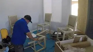 New Classic Furniture Gia 5-Piece Counter Dining Table Set, 42.25-Inch
