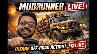 THIS TRUCK WILL NOT STOP 😱 | MudRunner LIVE 🔴 Extreme Mud Driving