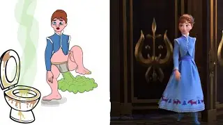 Холодное сердце 2 Эльза в рождественской песне. Смешные мемы с рисунком - Попробуй не смеяться😂😂