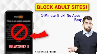 🔥 Block ALL Adult Websites on Android in 1 Minute! (No Apps Needed)