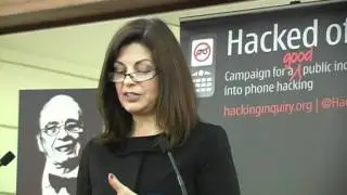Jackie Haines Crimewatch Presenter Rally For Media Reform Britains  Democracy corrupted by illegal and unethical press practices