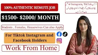 Simple Online Jobs 2025 | Make Money Work from Home Without Investment | Real Online Job Guide 2025