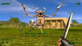 Serious Sam Fusion TFE,Oasis,solo extra mp enemies,all secrets, fresh start levels