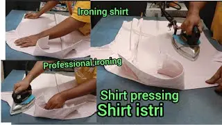 How to iron shirt|iron a shirt|shirt press kaise kare