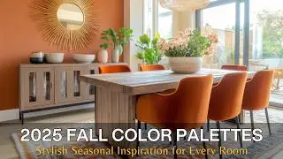 🍂 Aesthetic Fall Color Palettes 2025: Stylish Seasonal Inspiration for Every Room