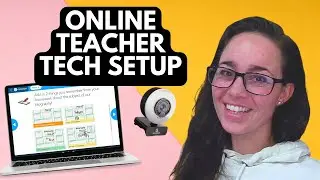TEACHING SETUP FOR ONLINE TEACHERS | the basic tech you need | #teachingtechtools #onlineclasses