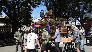 Vancouver Mikoshi Rakuichi (晩香波神輿の会楽一) @ 2025 Powell Street Festival