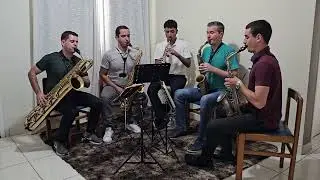 Quinteto de Saxofones Erudito LAS | Hymns on Sax - Vol. 6 | collab com @CallSax e @mucciaronimusic
