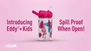 CamelBak Eddy&reg;+ Kids .4L Butterflies Water Bottle